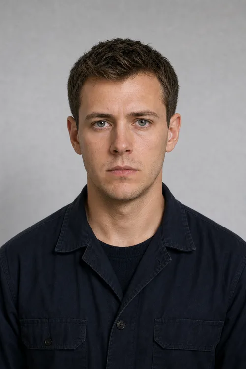 Jack — Argus duty officer passport portrait