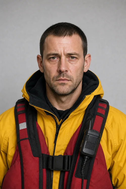 Kev Mason passport portrait