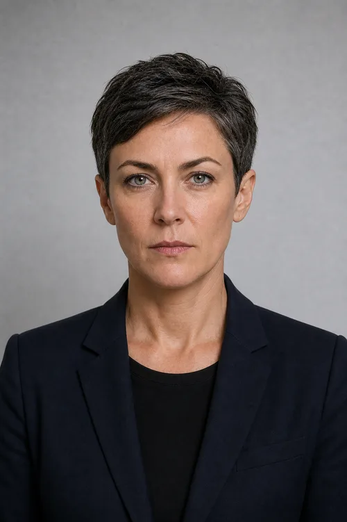 Commander Lydia Green passport portrait