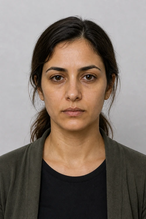 Noor Halabi passport portrait