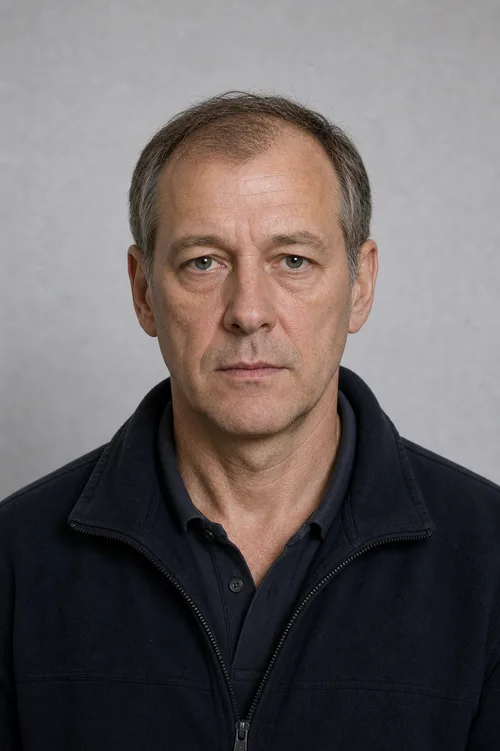 Owen Bell passport portrait
