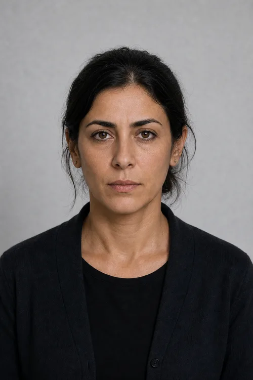 Samira Qadri passport portrait