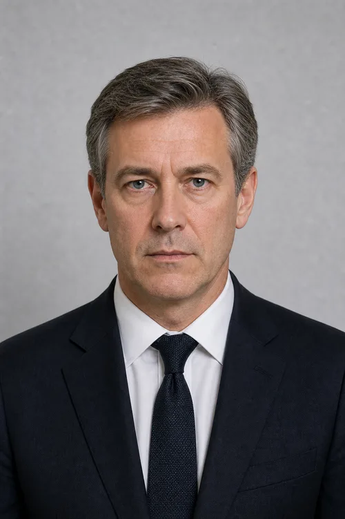 Simon Fielding passport portrait