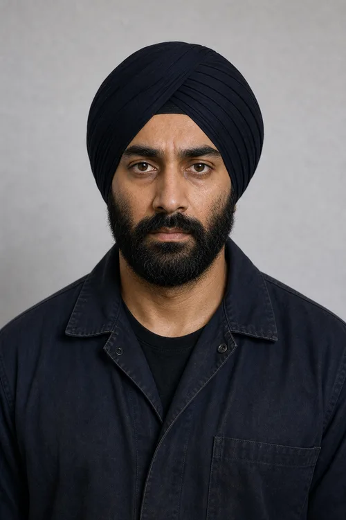 Singh — Argus second engineer passport portrait
