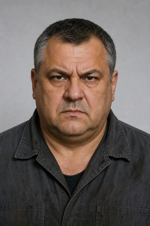 Viktor Mikhailov passport portrait