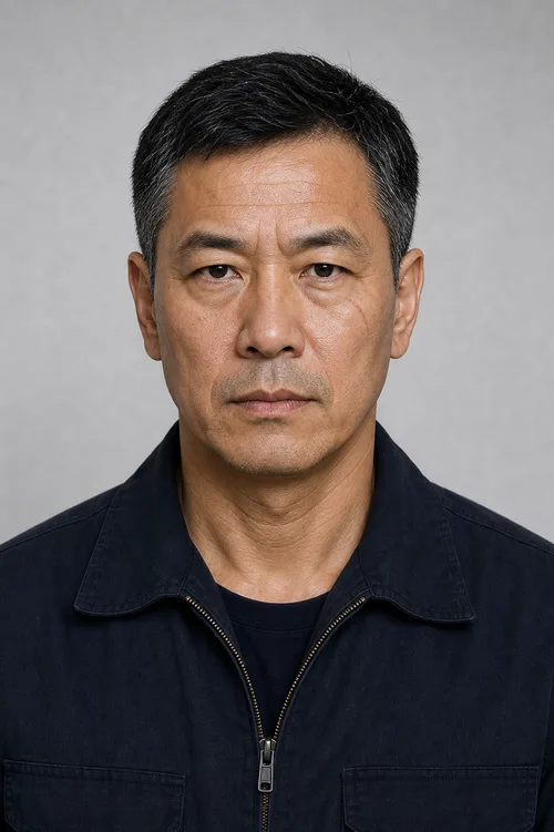 Wei Zhang passport portrait