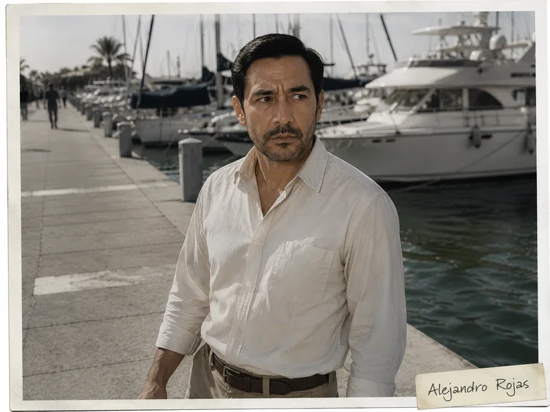 Dossier visual exhibit C-03 concerning Alejandro Rojas