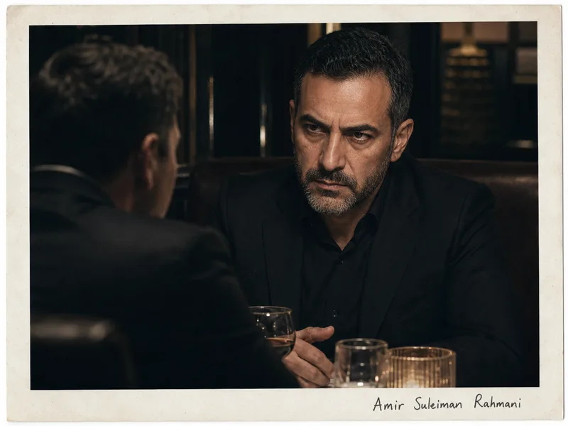 Dossier visual exhibit C-04 concerning Amir Rahmani