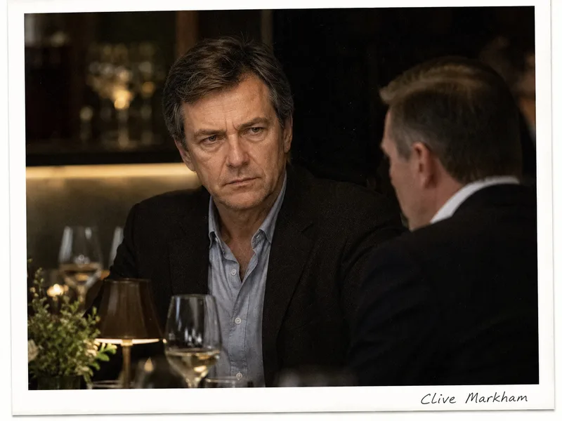 Dossier visual exhibit C-01 concerning Clive Markham