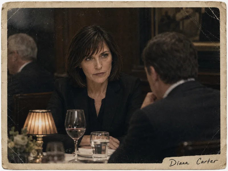 Dossier visual exhibit C-02 concerning Diana Carter