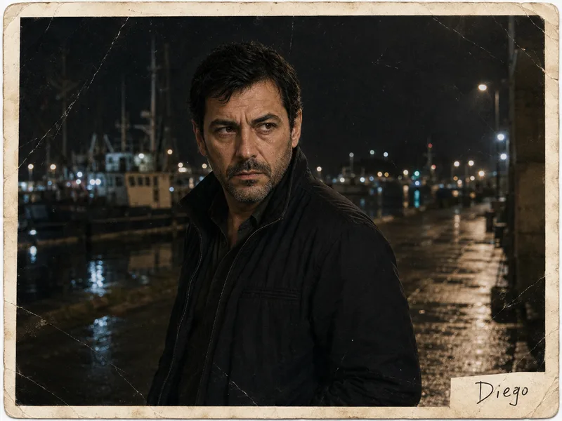 Dossier visual exhibit C-01 concerning Diego — Madrid fixer