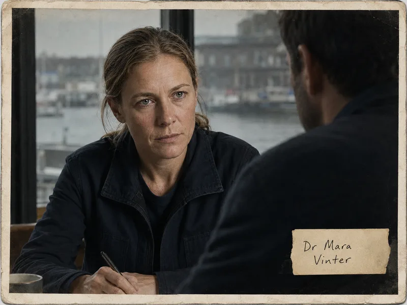 Dossier visual exhibit C-02 concerning Dr Mara Vinter