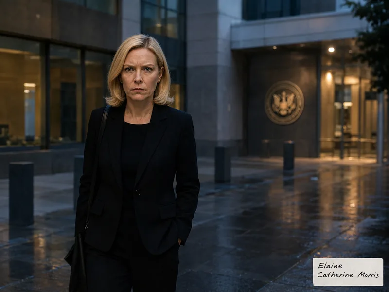 Dossier visual exhibit C-02 concerning Elaine Morris