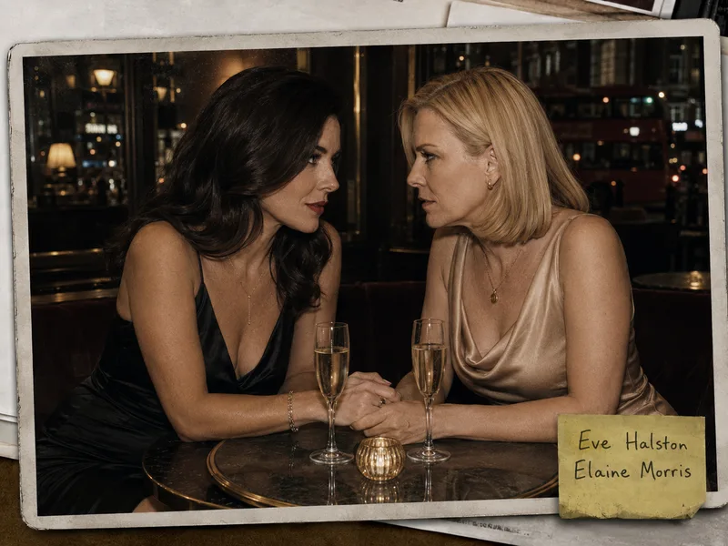 Dossier visual exhibit C-02 concerning Eve Halston