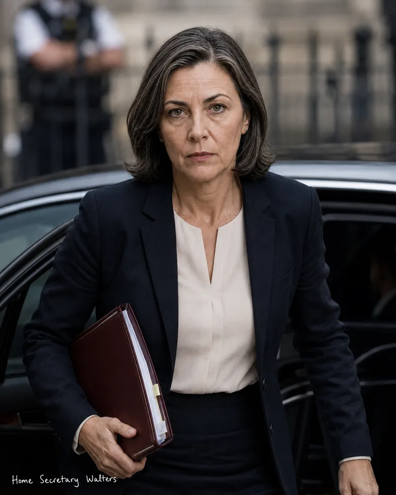 Dossier visual exhibit C-01 concerning Home Secretary Walters
