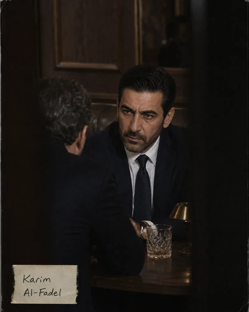 Dossier visual exhibit C-02 concerning Karim Al-Fadel