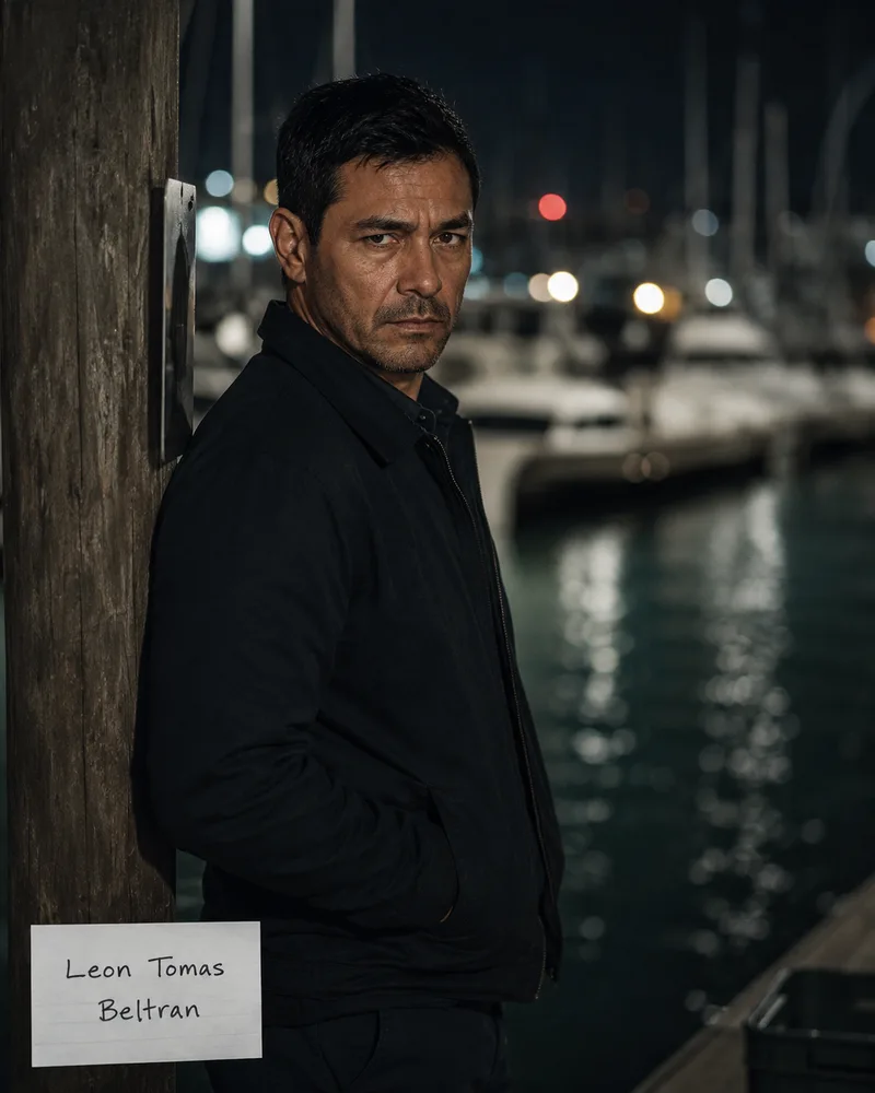 Dossier visual exhibit C-02 concerning Leon Beltran