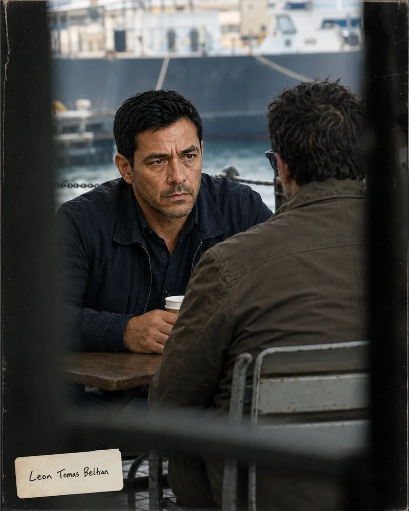 Dossier visual exhibit C-03 concerning Leon Beltran