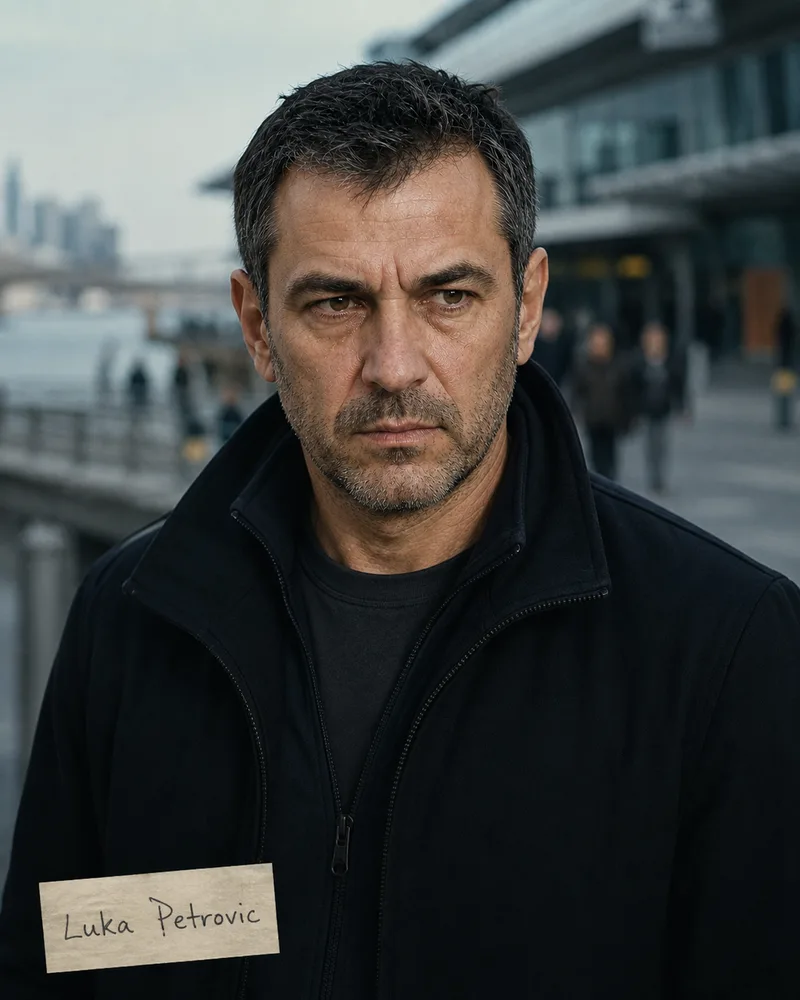 Dossier visual exhibit C-01 concerning Luka Petrovic