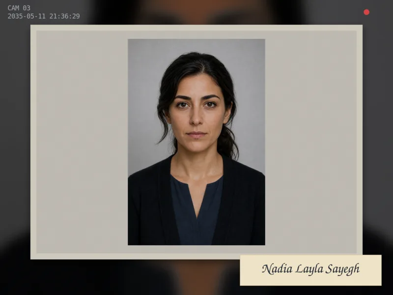 Dossier visual exhibit C-04 concerning Nadia Sayegh