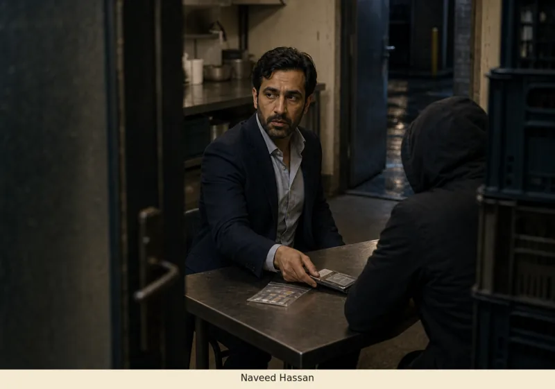 Restricted surveillance exhibit S-01 concerning Naveed Hassan