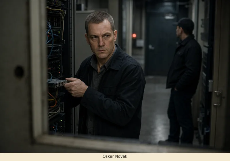 Restricted surveillance exhibit S-01 concerning Oskar Novak