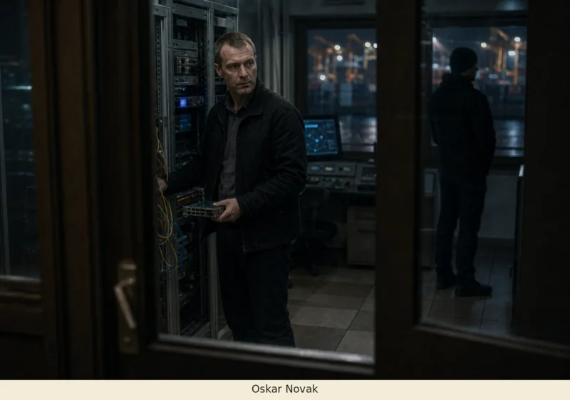 Restricted surveillance exhibit S-02 concerning Oskar Novak