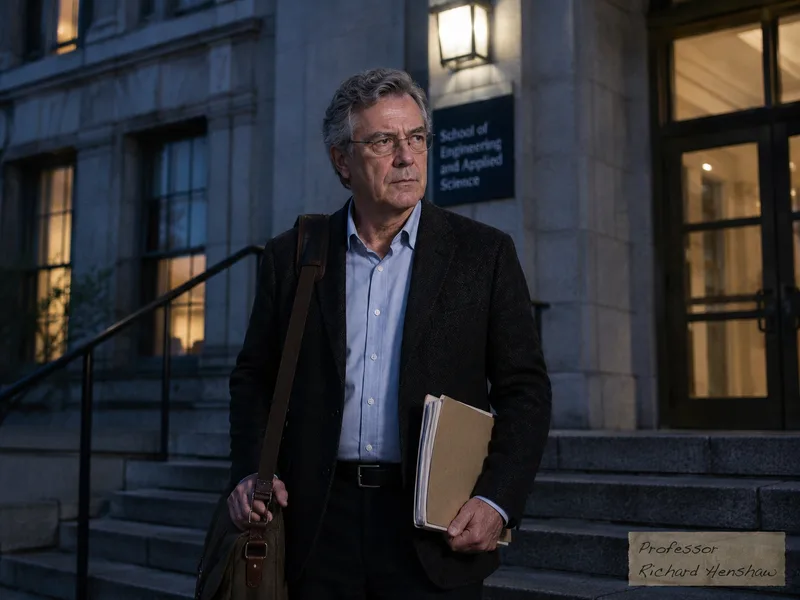 Dossier visual exhibit C-01 concerning Professor Richard Henshaw