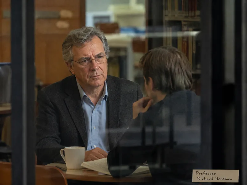 Dossier visual exhibit C-02 concerning Professor Richard Henshaw