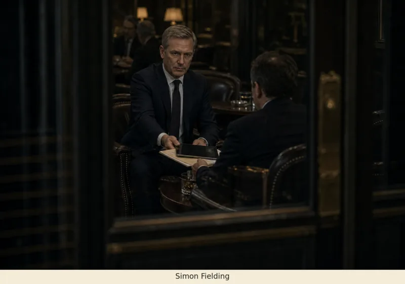 Restricted surveillance exhibit S-02 concerning Simon Fielding