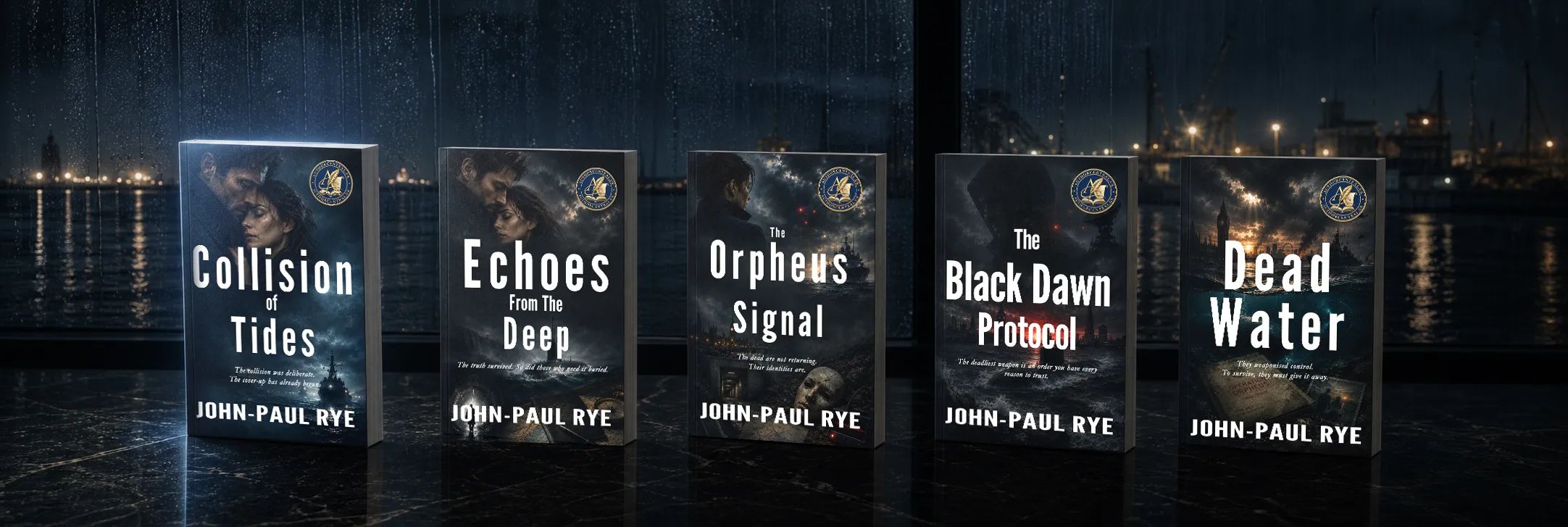 Collision of Tides series preview showing Book One