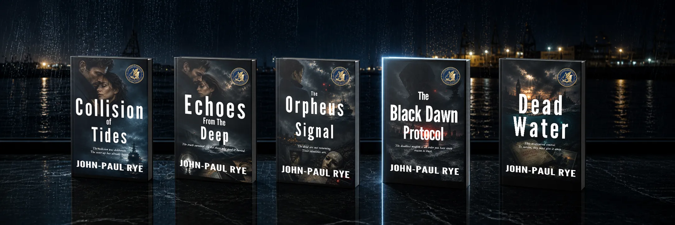 Collision of Tides series preview showing Book Four